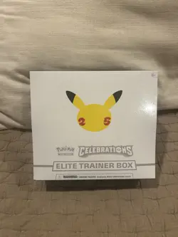 Pokemon TCG: 25th Anniversary Celebrations Elite Trainer Box (2021) 820650809439 - Image 1