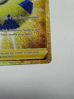 Quick Ball 216/202 Pokemon Sword & Shield Base Set Gold Holo Secret Rare NM - Image 4