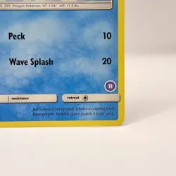 Piplup 32/156 Pokemon TCG Trainer Kit Promo #11 NM/M - Image 5