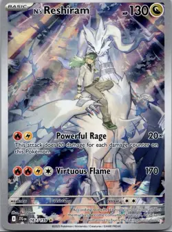 2025 Pokemon Journey Together N's Reshiram #167/159 - Image 1