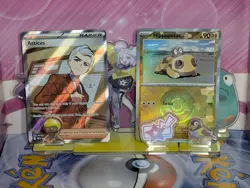 Atticus 134 & Hippopotas 052 Pokeball Holo Prismatic Evolutions Pokemon Tcg Nm-M - Image 1