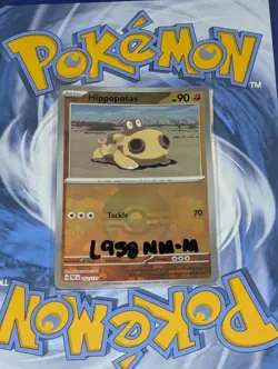 Atticus 134 & Hippopotas 052 Pokeball Holo Prismatic Evolutions Pokemon Tcg Nm-M - Image 2