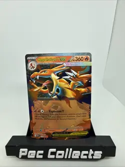 Pokemon TCG Mega Charizard Y EX 030 Black Star Promo Ascended Heroes NM - Image 1