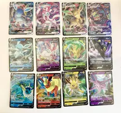 (Lot of 12) 2021 Pokemon Korean S6a Eevee Heroes VMAX & V Full Set - Image 1