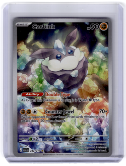 Carbink 242/217 IR Ascended Heroes Pokemon TCG NM Pack Fresh! - Image 1