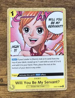 Will You Be My ServantU EB03-060 Extra Booster: One Piece Heroines Edition... - Image 1
