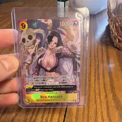 Bandai Boa Hancock OP14-112 Character SR Special Holo 10000 Power One Piece CCG - Image 1