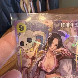Bandai Boa Hancock OP14-112 Character SR Special Holo 10000 Power One Piece CCG - Image 2