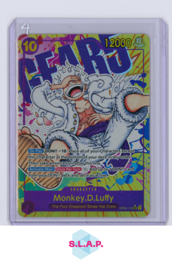 MONKEY D. LUFFY ONE PIECE OP05-119 2023 OP05 SEC ENGLISH - Image 1