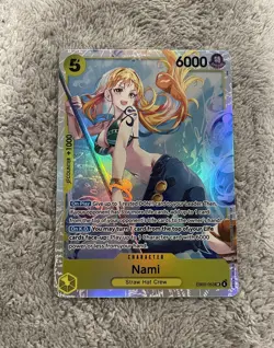 One Piece TCG Nami 053 EB03-053 Extra Booster Heroines Edition SR English NM - Image 1