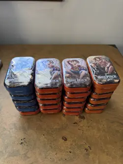 Lot Of 24x SEALED One Piece Volume 2 Mini Tins OP-13 - Image 1