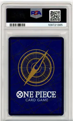 PSA GEM MT 10 One Piece CCG Uso-Hachi (SP) ST18-001 Royal Blood Foil (Japanese) - Image 2