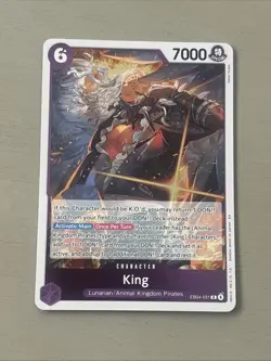 One Piece King EB04-031 Foil The Azure Sea’s Seven - Image 1