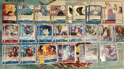 One Piece CCG Ace Red/blue Fully Built Deck Whitebeard Pirates - Image 2