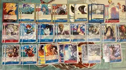 One Piece CCG Ace Red/blue Fully Built Deck Whitebeard Pirates - Image 3