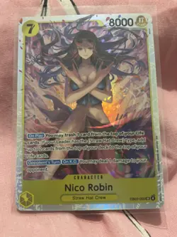 One Piece Heroines Edition English Nico Robin EB03-055 SR NM - Image 1