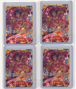 Playset of Gol.D.Roger Secret Character OP09-118 One Piece English NM - Image 1