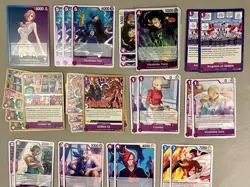 One Piece CCG Vinsmoke Reiju Full Deck Purple/blue - Image 4