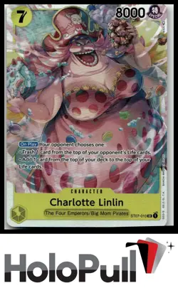 One Piece Starter Deck 7 Big Mom Pirates Charlotte Linlin #ST07-010 - Image 1