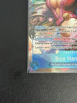 Boa Hancock EB03-026 Alternate Art Extra Booster Heroines Edition One Piece Card - Image 4