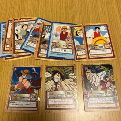 ONE PIECE Carddass Hyper Battle 【U.S./DDP】Monkey D. Luffy Holo Included Set - Image 1