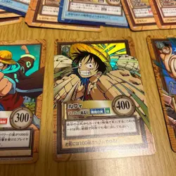 ONE PIECE Carddass Hyper Battle 【U.S./DDP】Monkey D. Luffy Holo Included Set - Image 3
