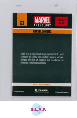 MARVEL ZOMBIES PANINI C3 MARVEL ANTHOLOGY CANVAS CARD 2025 ENGLISH - Image 2