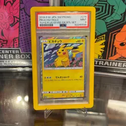 2018 PSA 9 Pikachu Pokemon Toys R US EEVEE GX 276 Graded CARD PROMO - Image 1