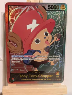 Tony Tony Chopper OP08-001 Alt Rare One Piece Card Game - Image 1