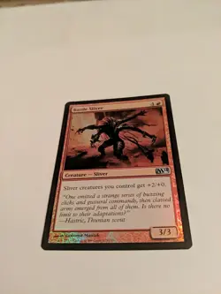 Battle Sliver FOIL Magic 2014 M14 Red Uncommon MAGIC MTG 128 Card - Image 2