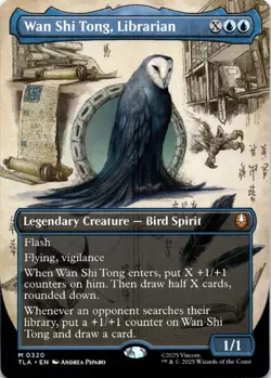 Wan Shi Tong, Librarian BORDERLESS Avatar: The Last Airbender Magic MTG NM - Image 1