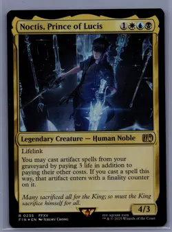 Noctis, Prince of Lucis - 0235 - Foil - Final Fantasy MTG - NM/M - Image 1