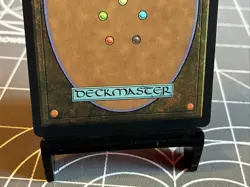 Vintage 1997 MTG Tempest Wasteland Card NM - Image 4