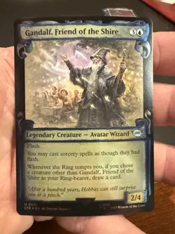 Gandalf, Friend of the Shire (Showcase Scrolls Foil) Lord of Rings 501 NM - Image 1