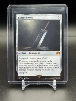 Magic The Gathering Final Fantasy: #0255 Buster Sword Regular Mythic Artifact - Image 1