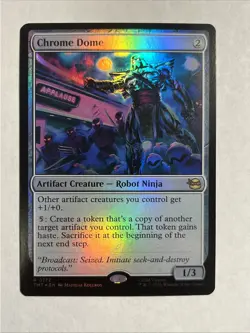 Chrome Dome Teenage Mutant Ninja Turtles Foil - Image 1