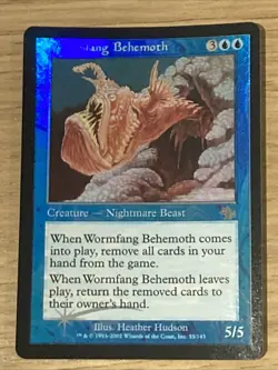 Wormfang Behemoth Foil Judgement - Near Mint - Image 1