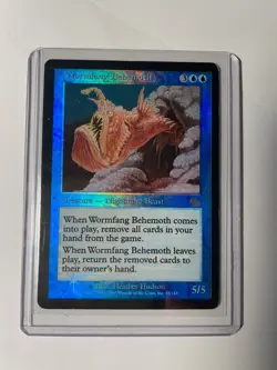 Wormfang Behemoth - Foil ~Judgment Foreign MTG Magic LP - Image 3