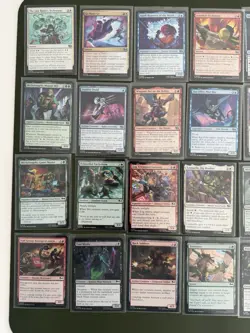 44x ALL FOIL - Teenage Mutant Ninja Turtles MTG Magic The Gathering Lot - Image 2