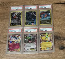 Pokemon | XY Black Star Promo | 2016 | Pikachu|Darkrai|Rayquaza|Zekrom | PSA - Image 1