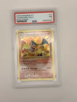 Pokemon Charizard 11/108 XY Evolutions Holo PSA 7 - Image 1
