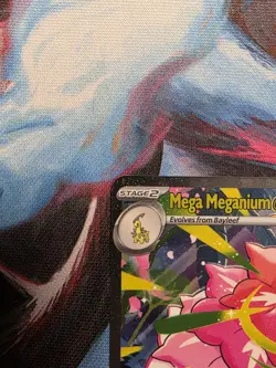 Pokemon Mega Meganium EX SIR 272/217 Ascended Heroes English, Mint Condition! - Image 3