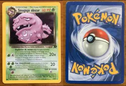 Carte Pokemon Edition Team Rocket - Smogogo obscur HOLO - 14/82 FR - Image 1