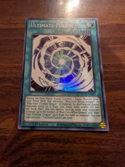 Yugioh Trading Card: Ultimate Fusion BACH-EN051 1st Edition Super Rare NM - Image 1
