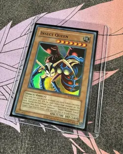 Yugioh! Insect Queen RP02-EN088 Super Rare 2020 Reprint Near Mint - Image 3