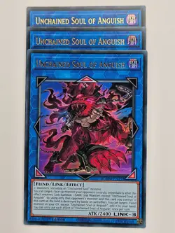 Yu Gi Oh - 3x BLMM-EN158 Unchained Soul Of Anguish - Ultra Rare - Image 1