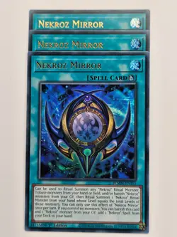 Yu Gi Oh - 3x BLMM-EN165 Nekroz Mirror - Ultra Rare - Image 1