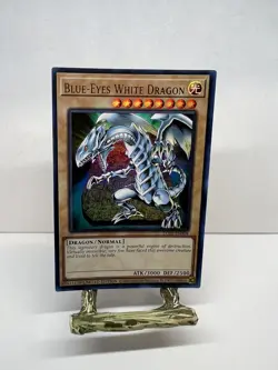 Yugioh Blue-Eyes White Dragon Limited Edition LC01-EN004 Foil Card TCG - Image 1