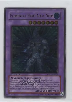 UL - Elemental Hero Aqua Neos 1st Ed. YuGiOh Power of the Duelist #POTD-EN031 - Image 1