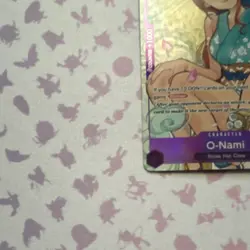 One Piece O-Nami OP05-062 Illustration Box Vol. 1 Promo Card - Image 4